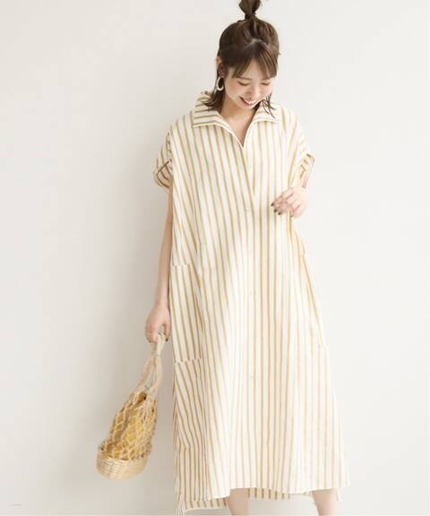 Ticca フレンチスリーブリネンシャツワンピース Spick And Span スピック スパン 公式のファッション通販 Baycrew S Store