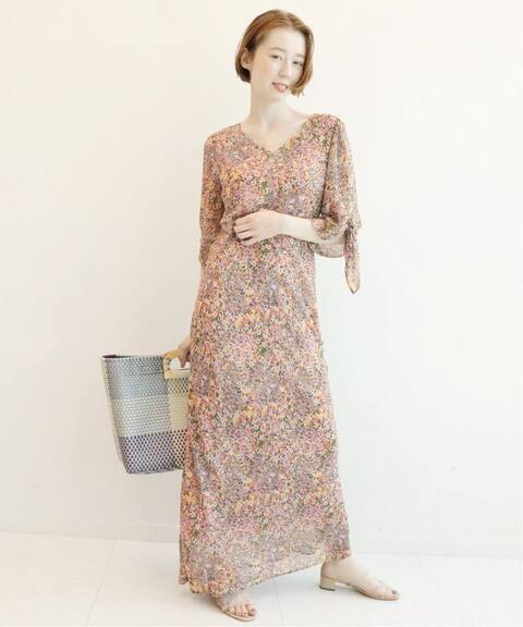 フラワーマキシワンピース U By Spick Span ユーバイスピックアンドスパン 公式のファッション通販 Baycrew S Store