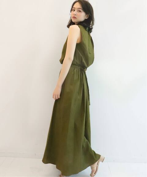 バックリボンノースリーブワンピース U By Spick Span ユーバイスピックアンドスパン 公式のファッション通販 Baycrew S Store