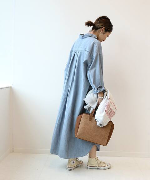 ダンガリーシャツワンピース３ Framework フレームワーク 公式のファッション通販 Baycrew S Store