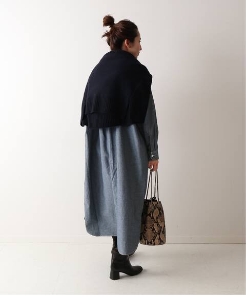 ダンガリーシャツワンピース7 Framework フレームワーク 公式のファッション通販 Baycrew S Store