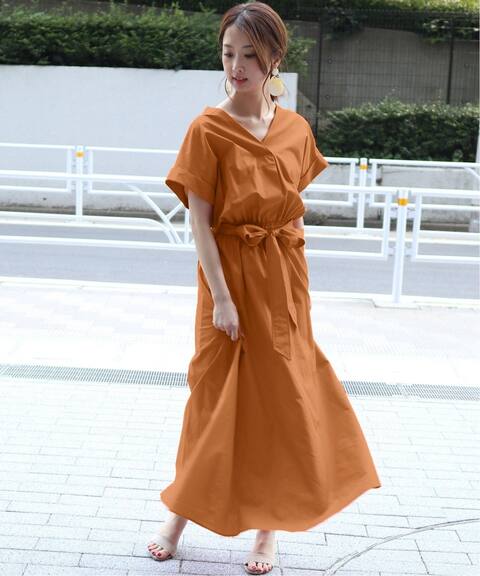 Web限定 C Tenタイプライター ロングワンピース Noble ノーブル 公式のファッション通販 Baycrew S Store