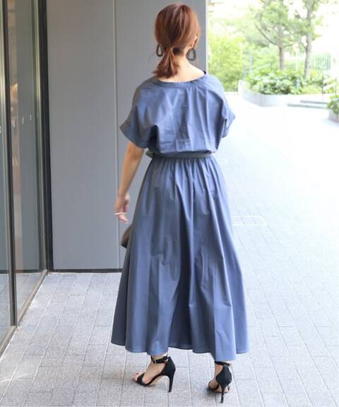 Web限定 C Tenタイプライター ロングワンピース Noble ノーブル 公式のファッション通販 Baycrew S Store