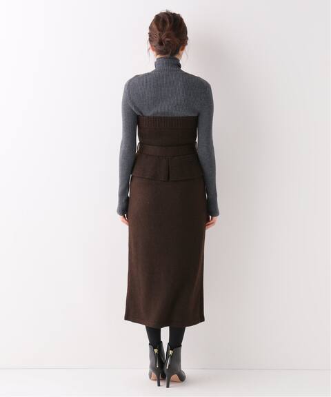 W Nyニットビスチェワンピース Noble ノーブル 公式のファッション通販 Baycrew S Store