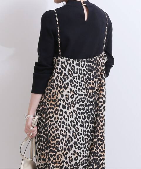 Noble Otonamuseコラボアイテム レオパードキャミワンピース Noble ノーブル 公式のファッション通販 Baycrew S Store