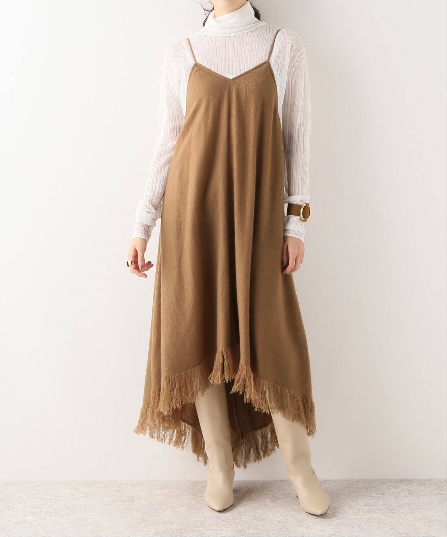 RYAN ROCHE】 フリンジキャミワンピース（ワンピース）｜NOBLE  