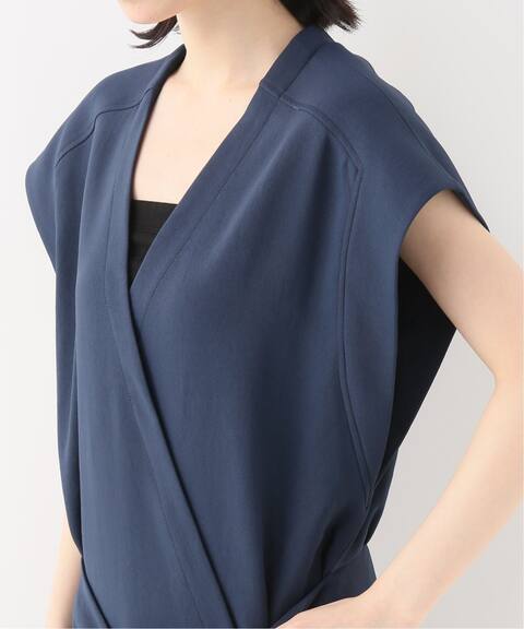 Tibi ティビ Sleeveless Wrap Dress ワンピース Journal Standard L Essage ジャーナルスタンダード レサージュ 公式のファッション通販 Baycrew S Store