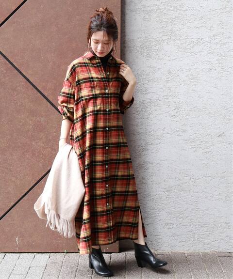 ビエラチェックシャツワンピース Journal Standard ジャーナルスタンダード 公式のファッション通販 Baycrew S Store