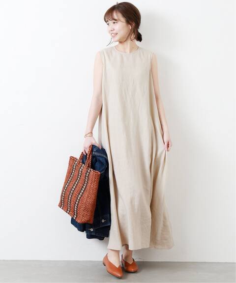 リネンノースリーブマキシフレアワンピース Journal Standard ジャーナルスタンダード 公式のファッション通販 Baycrew S Store