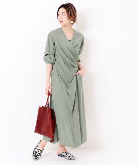Web限定 Js Eキュプラビスバイカラーステッチワンピース Journal Standard ジャーナルスタンダード 公式のファッション通販 Baycrew S Store