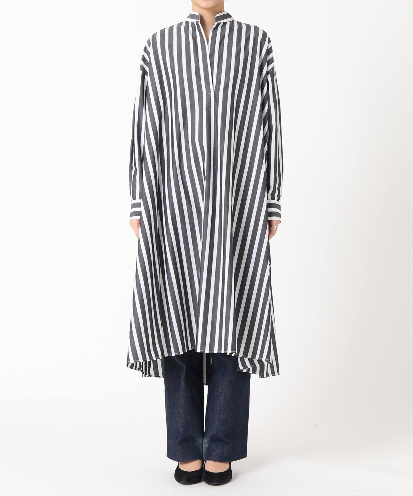 おしゃれ Journal Standard ジャーナルスタンダード カラーストライプバックボタンaラインワンピース サイズ Free ワンピース ブランド古着バズストア 春バーゲン Energydynamics Lac Com