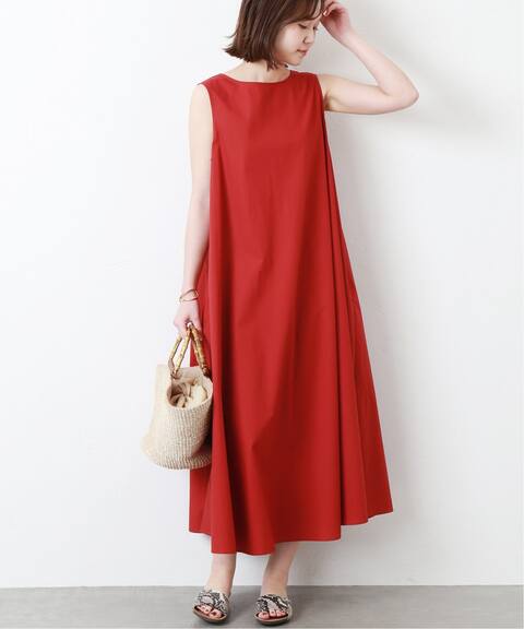 コンパクトコットンウシロアキノースリーブワンピース Journal Standard ジャーナルスタンダード 公式のファッション通販 Baycrew S Store