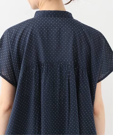 Soil ソイル Voile Dot Band Collar Dress Journal Standard Luxe ジャーナルスタンダード ラックス 公式のファッション通販 Baycrew S Store