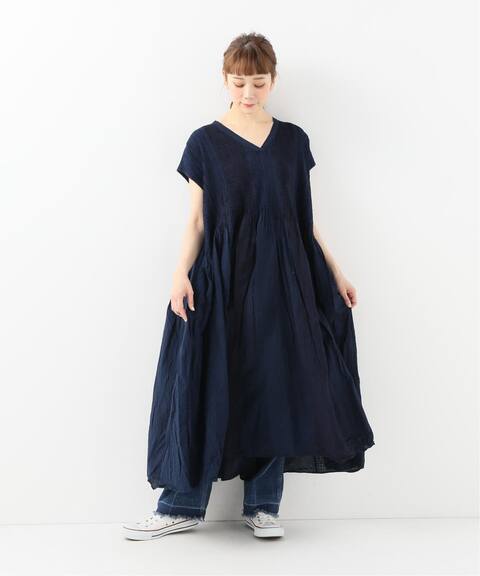 Maison De Soil メゾン ド ソイル Hand Dyed Patchwork Dress Journal Standard Luxe ジャーナルスタンダード ラックス 公式のファッション通販 Baycrew S Store