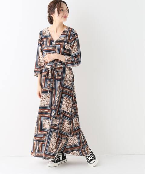 エスニックプリントvネックワンピース Journal Standard Relume ジャーナルスタンダード レリューム 公式のファッション通販 Baycrew S Store エスニックプリントvネックワンピース Journal Standard Relume ジャーナルスタンダード レリューム 公式のファッション通販 Baycrew S Store