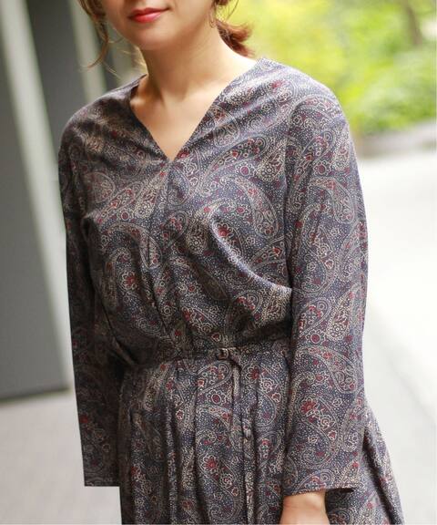 ペイズリープリントベルテッドワンピース Journal Standard Relume ジャーナルスタンダード レリューム 公式のファッション通販 Baycrew S Store