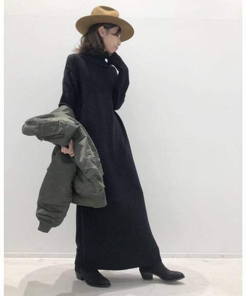 タートルネック Knit ワンピース L Appartement アパルトモン 公式のファッション通販 Baycrew S Store