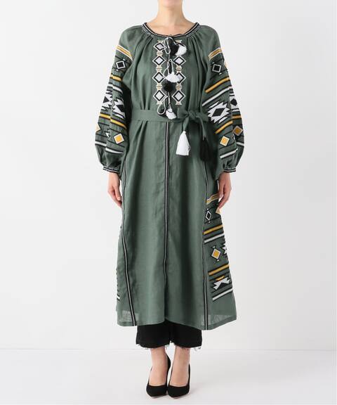 Varenyky Fashion ジオメトリックエンブロイダリーワンピース Ap Studio エーピーストゥディオ 公式のファッション通販 Baycrew S Store