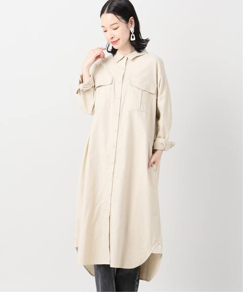 ネルロングシャツワンピース Joint Works ジョイントワークス 公式のファッション通販 Baycrew S Store