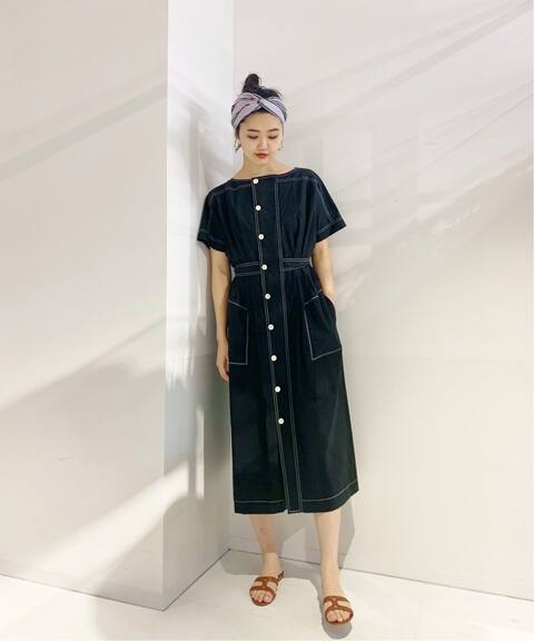 タイプライターステッチワンピース Iena イエナ 公式のファッション通販 Baycrew S Store タイプライターステッチワンピース Iena イエナ 公式のファッション通販 Baycrew S Store