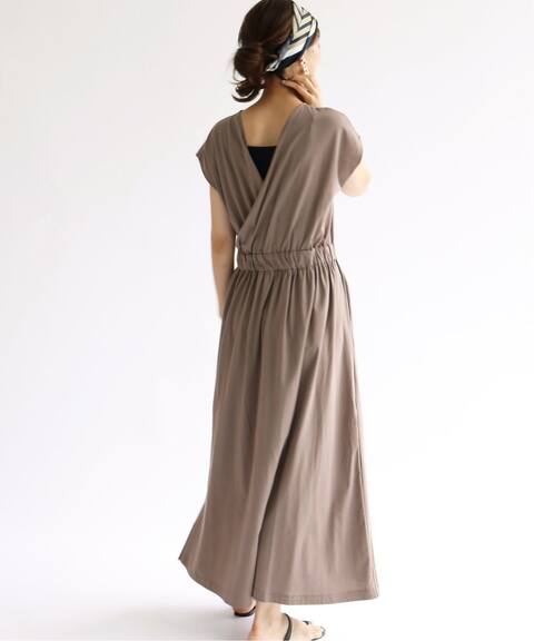Utile コットンスムースカシュクールワンピース Iena イエナ 公式のファッション通販 Baycrew S Store