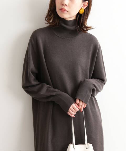 ウールハイゲージタートルニットワンピース Iena イエナ 公式のファッション通販 Baycrew S Store