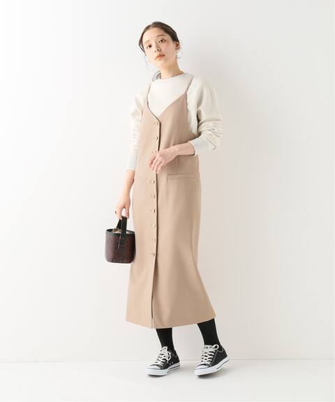 ボタンデザインキャミワンピース Iena イエナ 公式のファッション通販 Baycrew S Store ボタンデザインキャミワンピース Iena イエナ 公式のファッション通販 Baycrew S Store