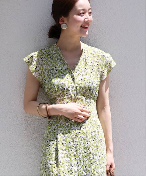 追加2 フラワープリントワンピース Iena イエナ 公式のファッション通販 Baycrew S Store