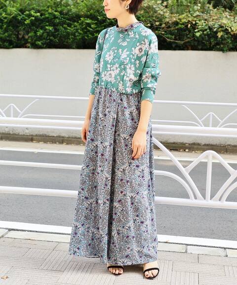 Deveaux フラワープリントマキシワンピース Iena イエナ 公式のファッション通販 Baycrew S Store