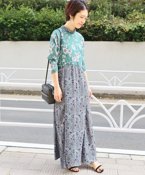 Deveaux フラワープリントマキシワンピース Iena イエナ 公式のファッション通販 Baycrew S Store