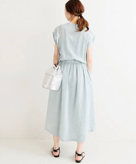 Manteco スキッパーストライプシャツワンピース Iena イエナ 公式のファッション通販 Baycrew S Store