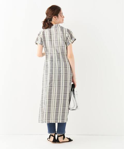 ラミーチェックシャツワンピース Iena イエナ 公式のファッション通販 Baycrew S Store