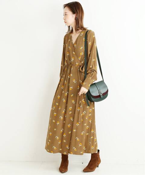 デシンフラワーカシュワンピース Iena イエナ 公式のファッション通販 Baycrew S Store