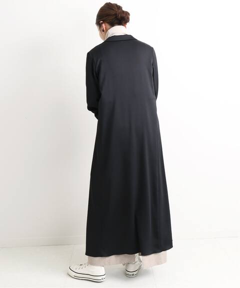 サテンシャツロングワンピース Iena イエナ 公式のファッション通販 Baycrew S Store サテンシャツロングワンピース Iena イエナ 公式のファッション通販 Baycrew S Store