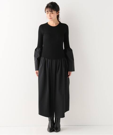 Elin エリン Wool Jersey Combi ワンピース Iena イエナ 公式のファッション通販 Baycrew S Store