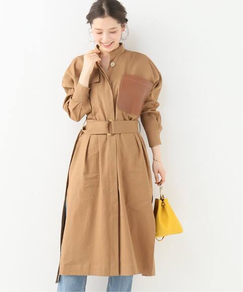 Erika Cavallini レザーポケットシャツワンピース Iena イエナ 公式のファッション通販 Baycrew S Store
