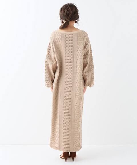 ケーブルカットロングワンピース Slobe Iena スローブ イエナ 公式のファッション通販 Baycrew S Store