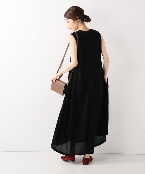 楊柳キーネックノースリーブワンピース Slobe Iena スローブ イエナ 公式のファッション通販 Baycrew S Store