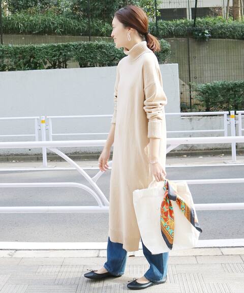 ボトルネック ニットワンピース Slobe Iena スローブ イエナ 公式のファッション通販 Baycrew S Store