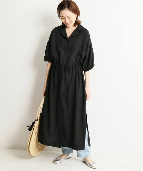 開襟ロングシャツワンピース Slobe Iena スローブ イエナ 公式のファッション通販 Baycrew S Store