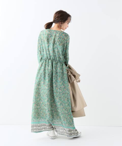 ノスタルジックフラワーワンピース Slobe Iena スローブ イエナ 公式のファッション通販 Baycrew S Store