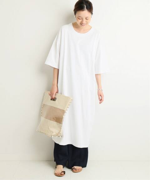 カジュアルロングtシャツワンピース Slobe Iena スローブ イエナ 公式のファッション通販 Baycrew S Store