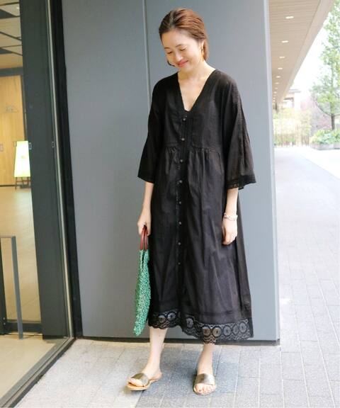 マニーレースピンタックワンピース Slobe Iena スローブ イエナ 公式のファッション通販 Baycrew S Store