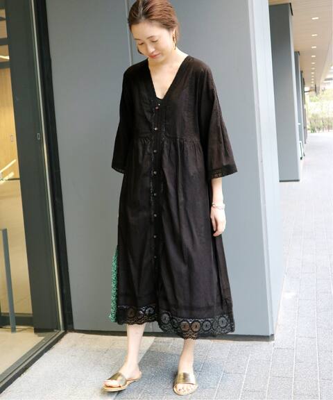 追加 マニーレースピンタックワンピース Slobe Iena スローブ イエナ 公式のファッション通販 Baycrew S Store