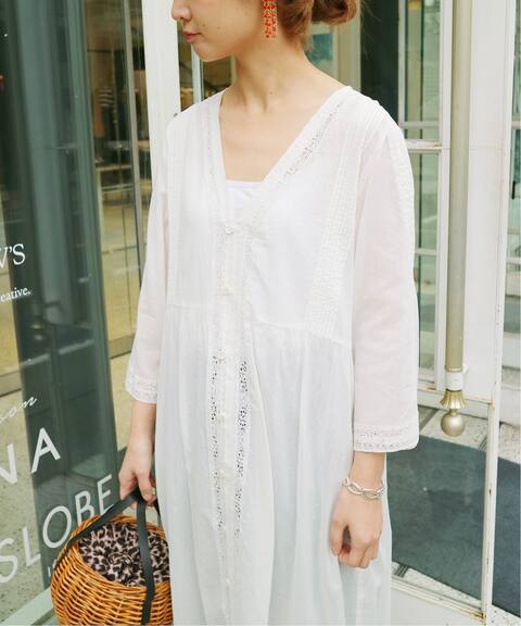 追加 マニーレースピンタックワンピース Slobe Iena スローブ イエナ 公式のファッション通販 Baycrew S Store