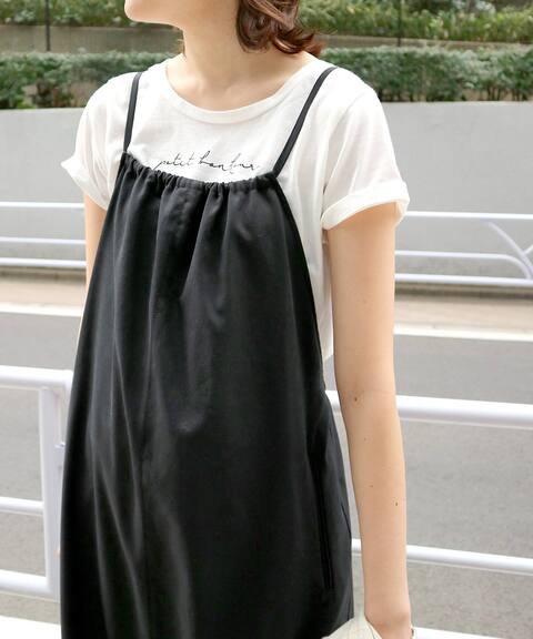 フロントギャザーエプロンワンピース Slobe Iena スローブ イエナ 公式のファッション通販 Baycrew S Store