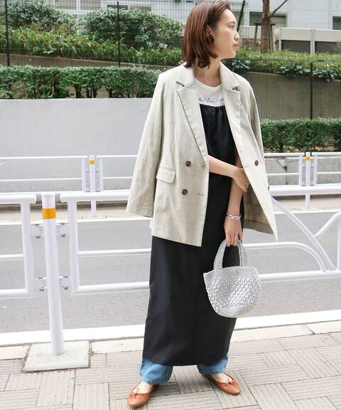 フロントギャザーエプロンワンピース Slobe Iena スローブ イエナ 公式のファッション通販 Baycrew S Store