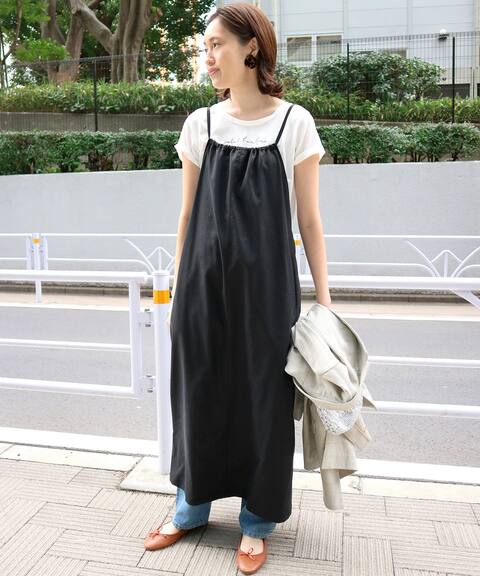 フロントギャザーエプロンワンピース Slobe Iena スローブ イエナ 公式のファッション通販 Baycrew S Store フロントギャザーエプロンワンピース Slobe Iena スローブ イエナ 公式のファッション通販 Baycrew S Store