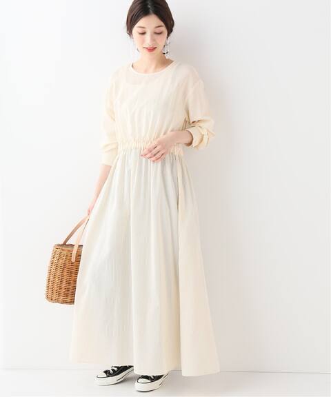 ストライプバックオープンワンピース Slobe Iena スローブ イエナ 公式のファッション通販 Baycrew S Store