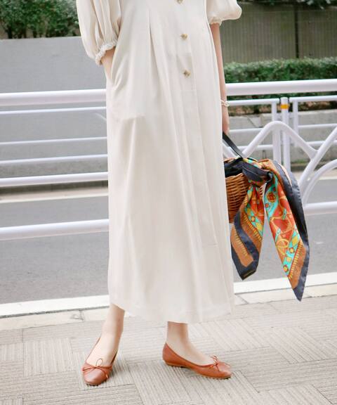 Vネックフロントボタンタイトワンピース Slobe Iena スローブ イエナ 公式のファッション通販 Baycrew S Store